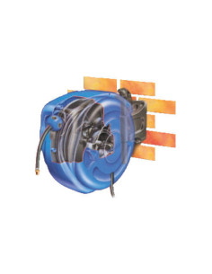 Zwijacz MiniReel Pro z wężem Nobelair Soft fi 8x13 mm, 10 1,5m, 10 bar, R 1/4 GZ, mosiądz | Pneumatyka | Eshop Dopak | Wszystko  2