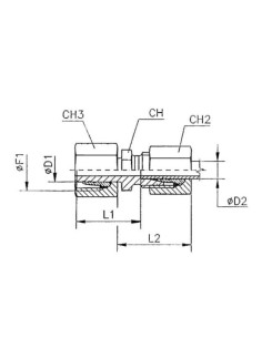 Redukcja rurkowa prosta z 15 na 8, SO | Hydraulika | Eshop Dopak | Wszystko dla Przemysłu 2