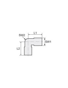 Złączka skręcana kątowa R 1/4 GZ, do rury 6 mm, stal ocynkowana | Hydraulika | Eshop Dopak | Wszystko dla Przemysłu 2