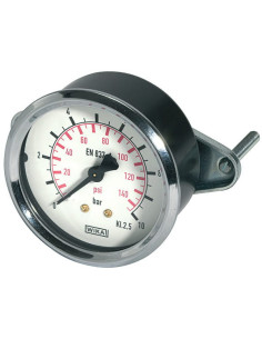 Manometr tablicowy aksjalny 0-10 bar, G 1/8, 40 mm | Przyrządy Pomiarowe | Eshop Dopak | Wszystko dla Przemysłu