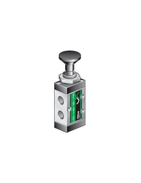 Zawór mechaniczny 3/2, G1/8 sterowany cięgłem | Pneumatyka | Eshop Dopak | Wszystko dla Przemysłu