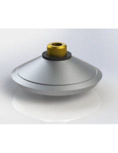 Nóż powietrzny okrągły wewnętrzny G 1/4, 100 mm, 0,08 mm, aluminium | Pneumatyka | Eshop Dopak | Wszystko dla Przemysłu