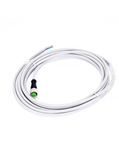 Konektor M12 żeński, prosty z wolnym końcem przewodów, 7000-12221-2240300, MURR ELEKTRONIK | Przewody i Złącza | Eshop Dopak | W