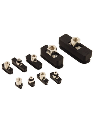 Ssawka owalna uniwersalna 10x30mm, Silikon, M5zew | Wszystko dla Przemysłu | Eshop Dopak