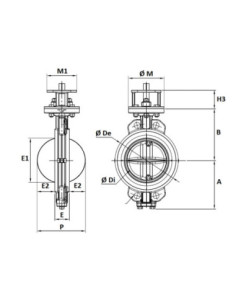 Przepustnica podwójnie mimośrodowa DN65 A21WCB/CF8M | Pneumatyka | Eshop Dopak | Wszystko dla Przemysłu 2