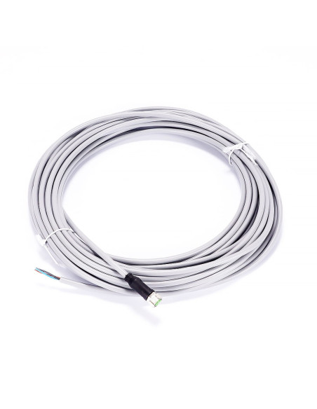 Konektor M8 żeński, prosty z wolnym końcem przewodów / 7000-08041-2301000, MURR ELEKTRONIK | Przewody i Złącza | Eshop Dopak | W