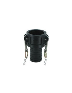 Złącze Camlock typu C z polipropylenu PP DN40, gniazdo do węża 40 mm, C-150-PP
