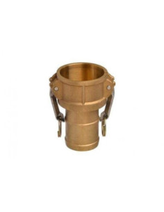 Złącze Camlock typu C z mosiądzu DN50, gniazdo do węża 51 mm, C-200-M