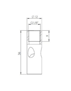 Dysza Venturiego gwintowana G 1/8, wzmacniający 4:1, stop aluminium, anodowane | Pneumatyka | Eshop Dopak | Wszystko dla Przemys