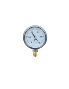 Wakuometr przemysłowy radialny -1/0 bar, G 1/2, 100 mm | Przyrządy Pomiarowe | Eshop Dopak | Wszystko dla Przemysłu