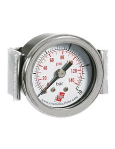 Wakuometr tablicowy aksjalny -1/0 bar, z elementem montażowym C, G 1/8, 40 mm | Przyrządy Pomiarowe | Eshop Dopak | Wszystko dla