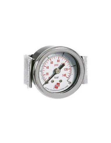 Wakuometr tablicowy aksjalny -1/0 bar, z elementem montażowym C, G 1/8, 40 mm | Przyrządy Pomiarowe | Eshop Dopak | Wszystko dla