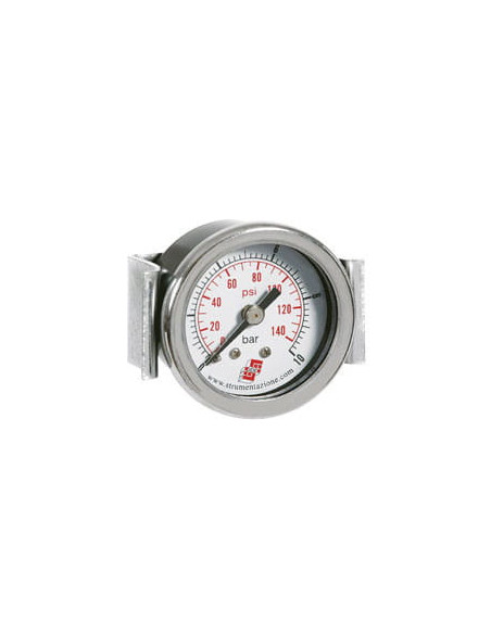 Wakuometr tablicowy aksjalny -1/0 bar, z elementem montażowym C, G 1/8, 40 mm | Przyrządy Pomiarowe | Eshop Dopak | Wszystko dla