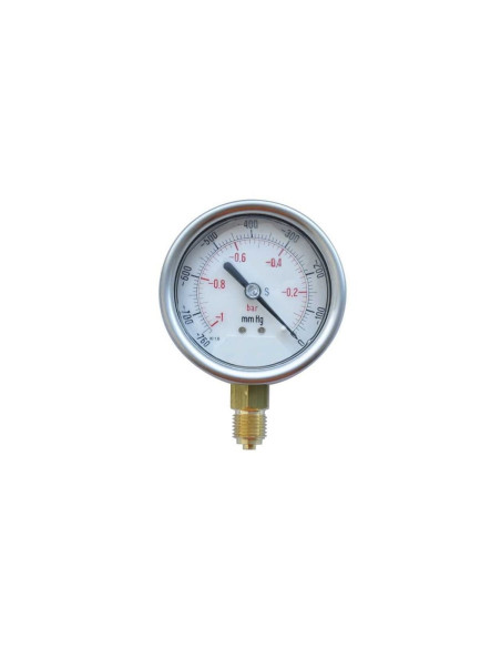 Manowakuometr glicerynowy G1/4R, 63mm, -1/ 15bar | Przyrządy Pomiarowe | Eshop Dopak | Wszystko dla Przemysłu