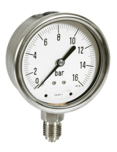 Manowakuometr kwasoodporny G1/4R, 63mm, -1/ 1,5bar | Przyrządy Pomiarowe | Eshop Dopak | Wszystko dla Przemysłu