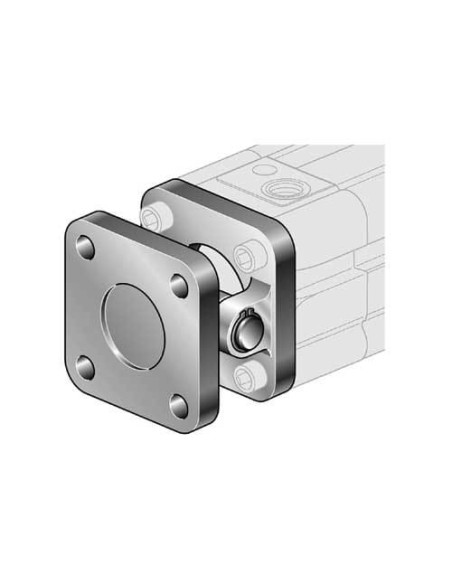 Ucho proste kompletne do siłownika pneumatycznego D32, ISO15552/6431, ISO21287, ze śrubami montaż. | Pneumatyka | Eshop Dopak | 