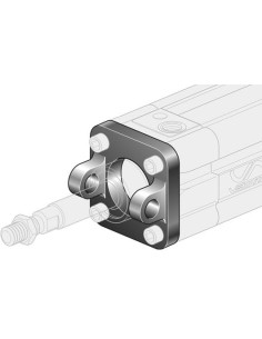 Widełki do siłownika pneumatycznego D200, ISO15552/6431, ISO21287, ze śrubami montażowymi | Pneumatyka | Eshop Dopak | Wszystko 