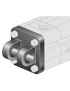Widełki wąskie pod przegub kulowy do siłownika pneumatycznego D100, ISO15552/6431, ISO21287 | Pneumatyka | Eshop Dopak | Wszystk