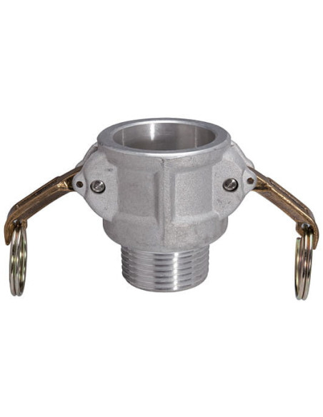 Złącze Camlock typu B z aluminium DN15, gniazdo G 1/2 GZ, B-50-AL
