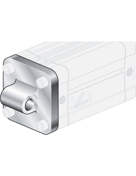 Ucho proste do siłownika pneumatycznego D160, ISO15552/6431, ISO21287, ze śrubami montażowymi | Pneumatyka | Eshop Dopak | Wszys
