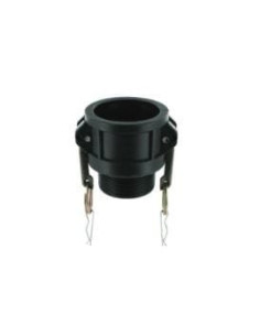 Złącze Camlock typu B z polipropylenu PP DN50, gniazdo G 2 GZ, B-200-PP
