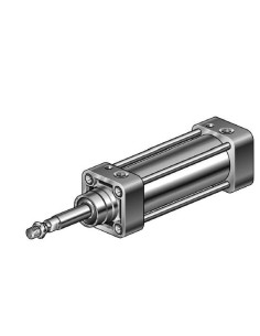 Siłownik pneumatyczny ISO15552/6431 D160x160 z amortyzacją pneumatyczną, szpilki ściągające | Pneumatyka | Eshop Dopak | Wszystk