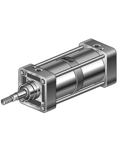 Siłownik ISO6431 D160x500 Tandem | Pneumatyka | Eshop Dopak | Wszystko dla Przemysłu