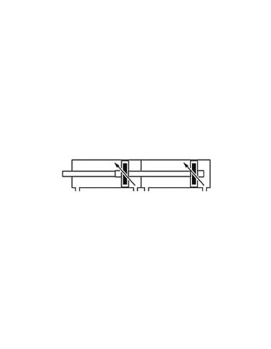 Siłownik ISO6431 D160x500 Tandem | Pneumatyka | Eshop Dopak | Wszystko dla Przemysłu