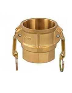 Złącze Camlock typu D z mosiądzu DN25, gniazdo G 1 GW, D-100-M