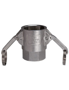 Złącze Camlock typu D ze stali nierdzewnej DN20, gniazdo G 3/4 GW, D-75-SS