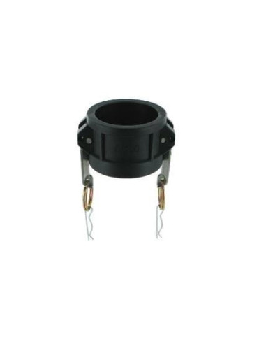 Złącze Camlock typu DC z polipropylenu PP, zaślepka wtyku DN32, 1 1/4 cala, DC-125-PP