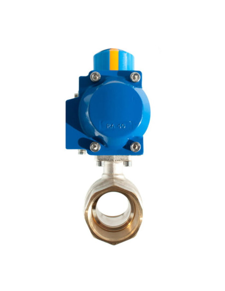 Zawór kulowy mosieżny PN25 1/2" z nap. pneum. podw. dział. RX | Hydraulika | Eshop Dopak | Wszystko dla Przemysłu
