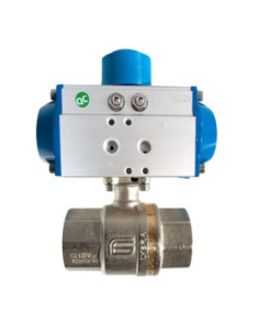 Zawór kulowy mosieżny PN25 2" z nap. pneum. podw. dział. RX | Hydraulika | Eshop Dopak | Wszystko dla Przemysłu 2