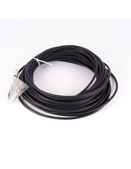 Kabel 9 żył (8x fi 1mm   1x fi2mm) z PINami męskimi z jednej strony, 30,0M, F2 4P 0,25 BLG, MULLER ROBOCABLE | Przewody i Złącza