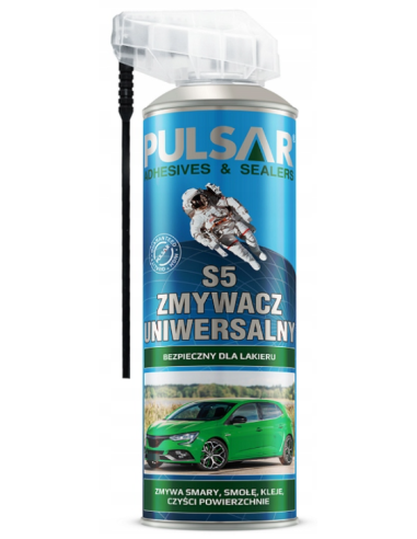 Pulsar S5 Zmywacz Uniwersalny, KAAS5ZU380, 380 ml, Aerozol, Ondo | Chemia techniczna | Eshop Dopak
