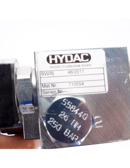 Zestaw do odprężania cylindrów hydraulicznych, 710554, HYDAC | Hydraulika | Eshop Dopak | Wszystko dla Przemysłu