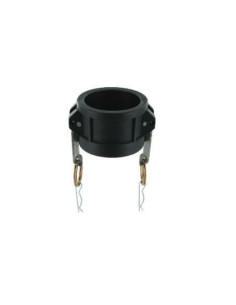 Złącze Camlock typu DC z polipropylenu PP, zaślepka wtyku DN80, 3 cale, DC-300-PP