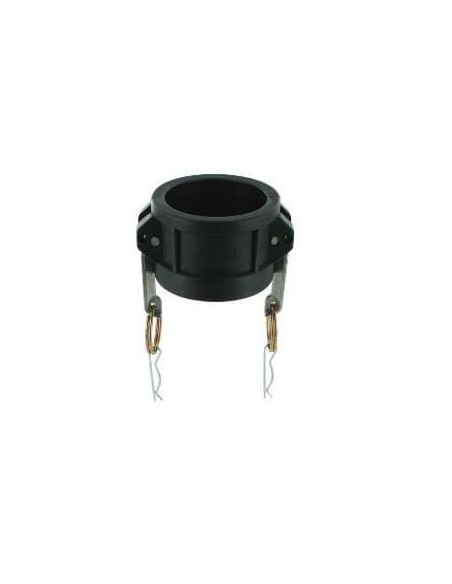 Złącze Camlock typu DC z polipropylenu PP, zaślepka wtyku DN100, 4 cale, DC-400-PP
