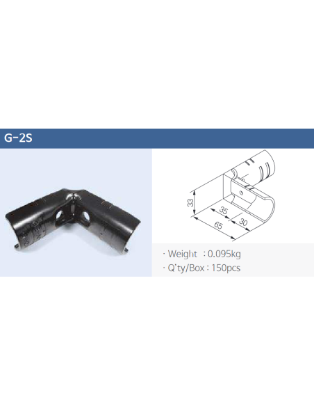 Element łącznikowy G-2S dla fi 28,G.S.ACE | Mechanika Przemysłowa | Sklep Eshop Dopak