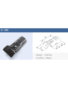 Element łącznikowy G-1BS dla Ø28,G.S.ACE | Mechanika Przemysłowa | Sklep Eshop Dopak