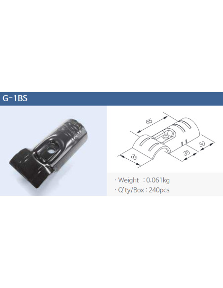 Element łącznikowy G-1BS dla Ø28,G.S.ACE | Mechanika Przemysłowa | Sklep Eshop Dopak