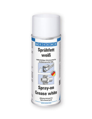WEICON Spray-on Grease white 400 ml biały smar wielozadaniowy o dużej sile przylegania | Chemia techniczna | Eshop Dopak