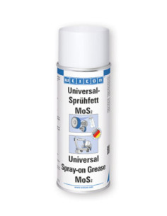 WEICON Universal Spray-on Grease z MoS2 400 ml smar odporny na wysokie ciśnienia | Chemia techniczna | Eshop Dopak