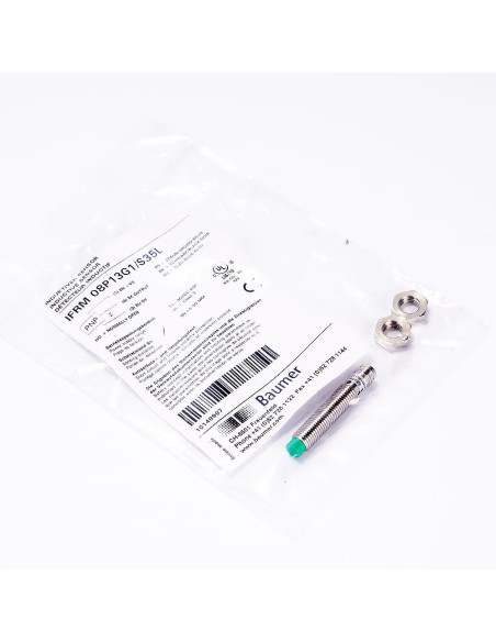 Sensor indukcyjny, IFRM 08P13G1/S35L, BAUMER | Automatyka | Eshop Dopak | Wszystko dla Przemysłu
