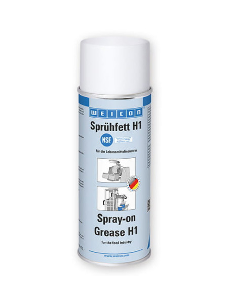 WEICON Spray-on Grease H1 400 ml smar spożywczy wysokotemperaturowy z NSF H1 | Chemia techniczna | Eshop Dopak