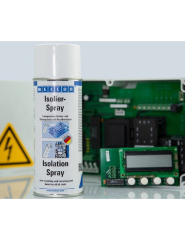 WEICON Isolation Spray 400 ml lakier izolacyjny na bazie żywicy akrylowej | Chemia techniczna | Eshop Dopak