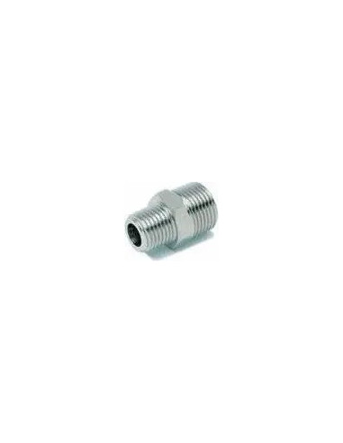 Nypel gwintowany redukcyjny R 1/8 GZ - R 3/8 GZ, redukcja nyplowa, mosiądz niklowany | Hydraulika | Eshop Dopak | Wszystko dla P