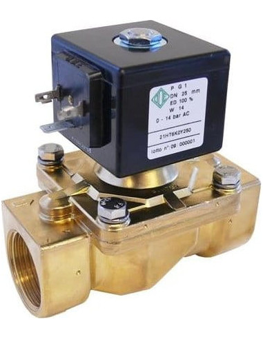 Elektrozawór 2/2 NC, G1/2 FKM PA, bez cewki | Automatyka | Eshop Dopak | Wszystko dla Przemysłu