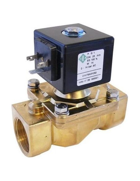 Elektrozawór 2/2 NC, G1/2 FKM PA, bez cewki | Automatyka | Eshop Dopak | Wszystko dla Przemysłu