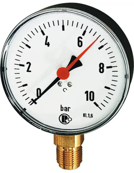 Wakuometr radialny -1/0 bar, M20x1,5, 100 mm | Przyrządy Pomiarowe | Eshop Dopak | Wszystko dla Przemysłu